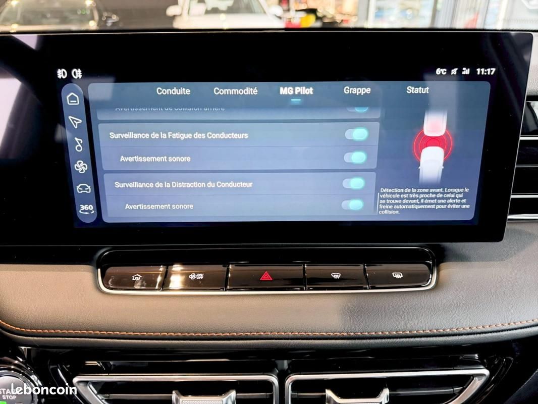 MG EHS III 1.5T GDI HYBRIDE RECHARGEABLE PHEV LUXURY 272 ch 5p (image 19)