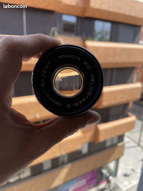 M42 / Helios 44M-6 58mm F2 / Valdai-URSS 91 / Diaphragme Décliqué / Bon État (image 13)