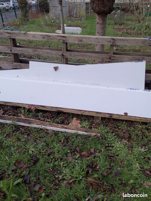 4 panneaux de PVC blanc 2500 / 330 / 5 mm (image 2)