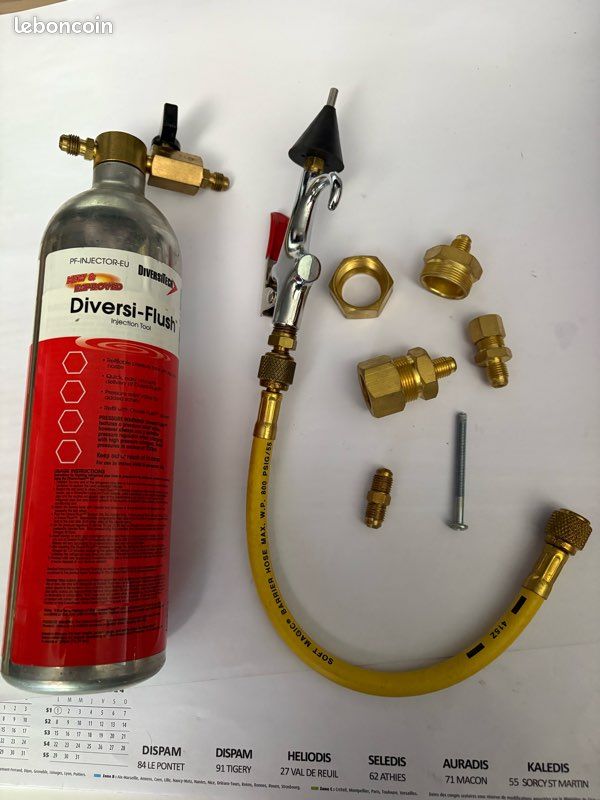 KiT pour rinçage des circuits réfrigérés diversi flush (image 5)
