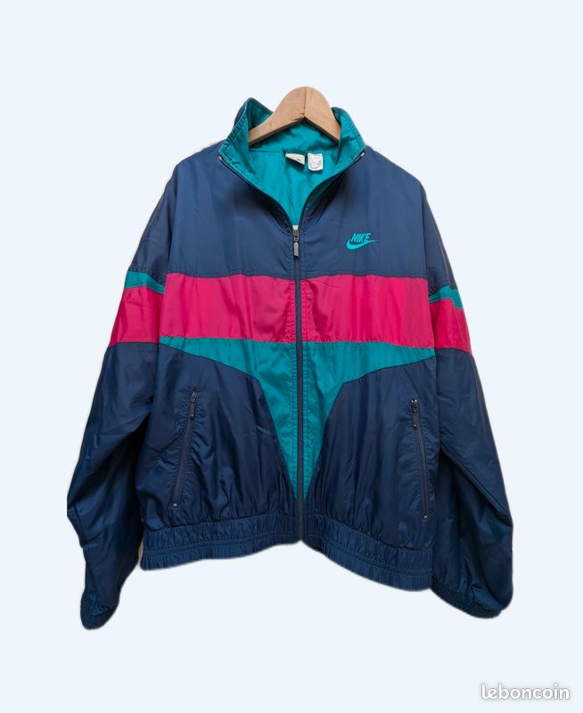 Sac à Dos Vintage L.L.Bean Continental Rucksuck – Années 90 – Bleu – Taille M