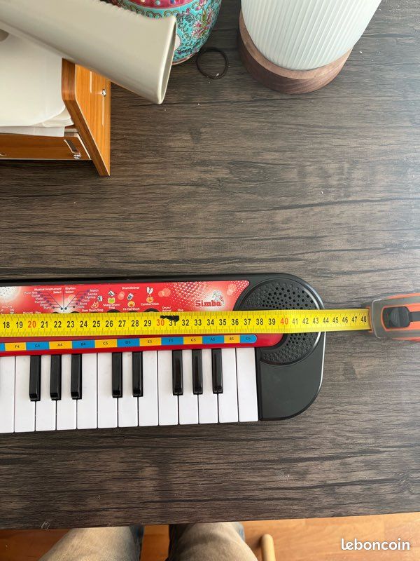 Piano électronique My Music World Simba très bon état - Jeux & Jouets