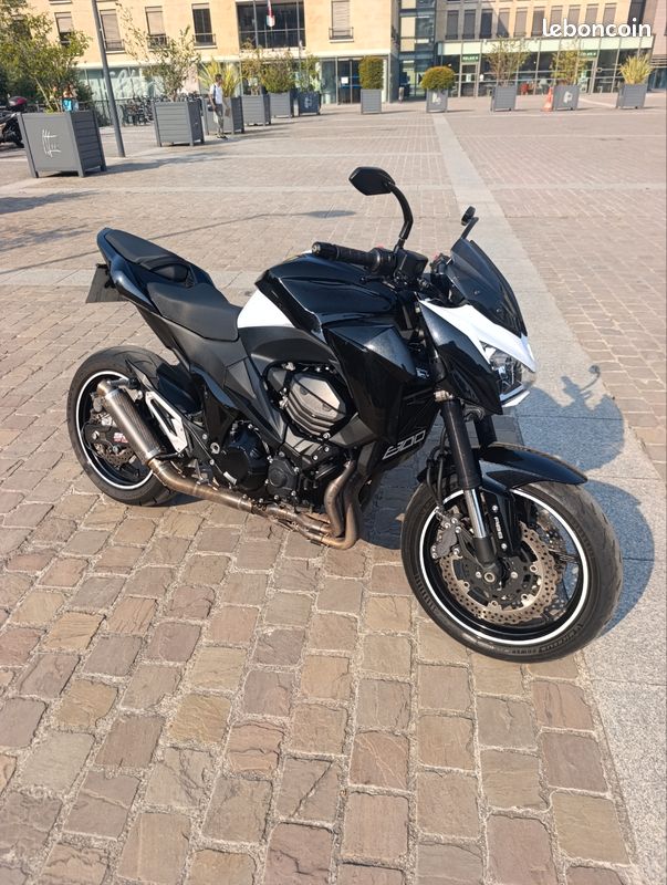 Très belle Kawasaki Z800e Bridable A2 - CT OK - Entretien OK (image 1)