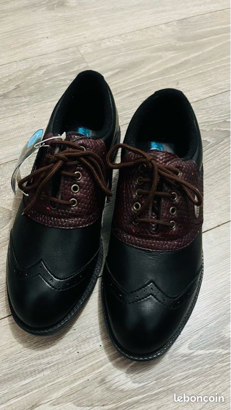 Chaussures de golf pour homme de style classique Saddle Shoes « Phœnix » (image 5)