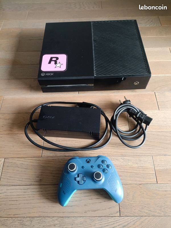 Xbox one pack console + manette + jeux (image 1)