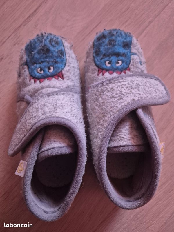 Chaussons citrouille et Compagnie spartoo enfants pointure 29 automne hiver très peu mis avec boite origine (image 1)