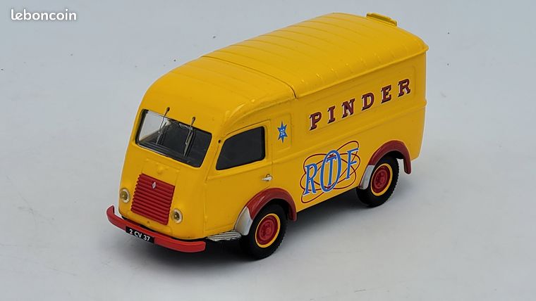 La caravane DIGUE type panoramique - 1/43 - Pinder-Jean Richard Circus