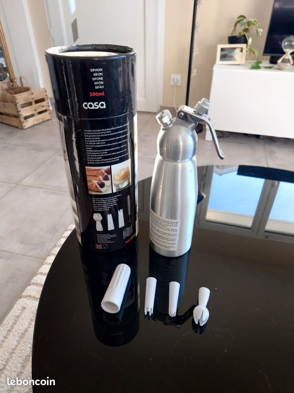 Siphon chantilly+ 5 recharge (image 1)