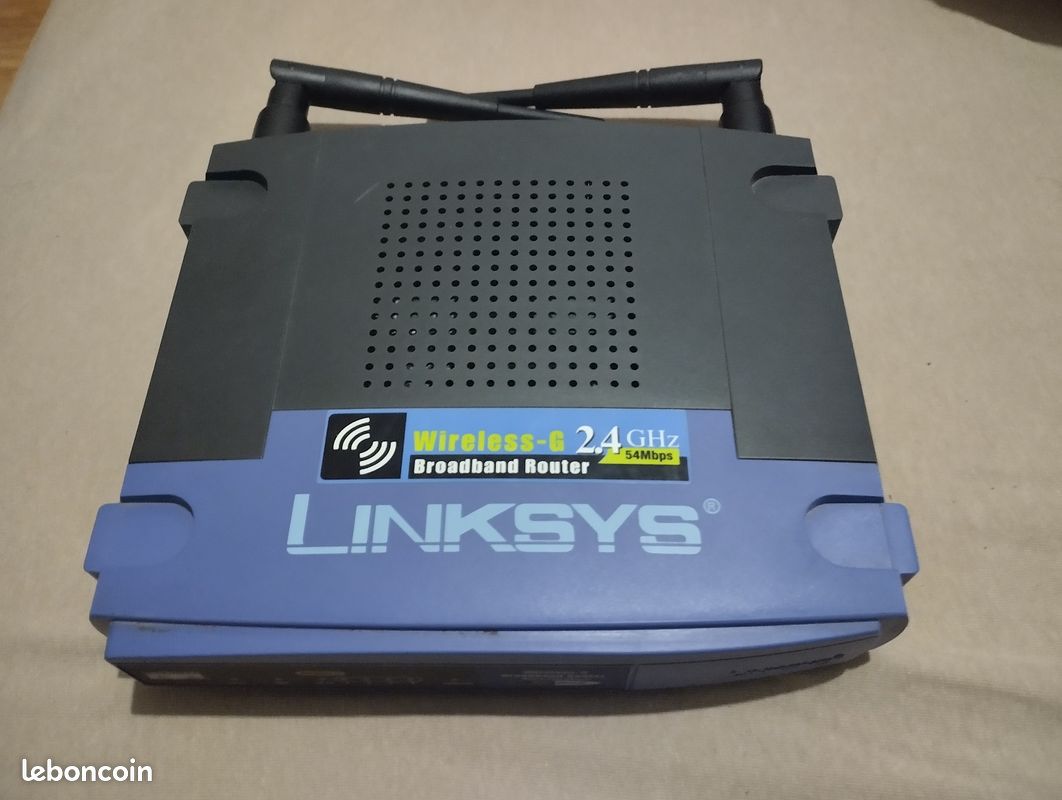 LINKSYS Routeur WIFI - WRT54G V2.2 (image 1)