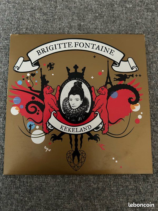 Brigitte FONTAINE cd album kekeland promo (collector) (image 1)