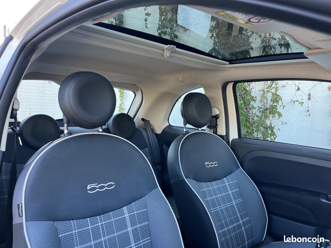 Fiat 500 0.9 8V TWINAIR 105CH S&S LOUNGE (image 12)