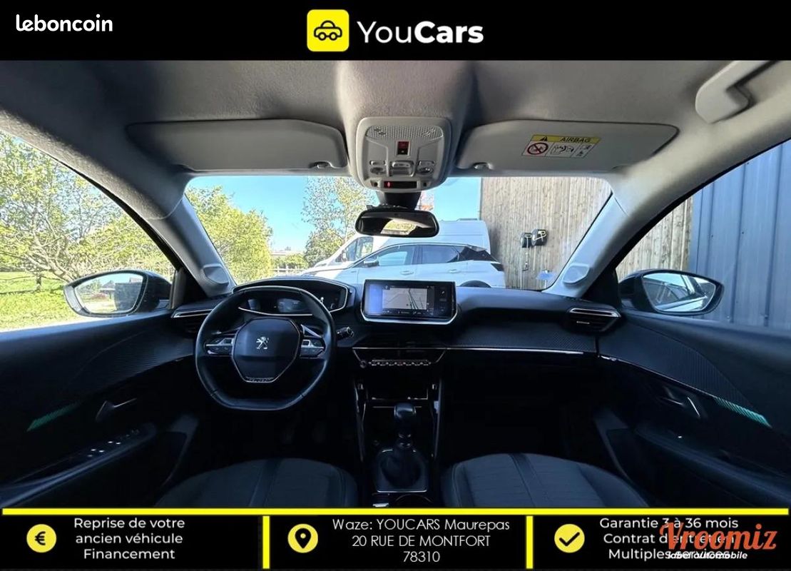 Peugeot 208 GENERATION-II 1.2 100 ALLURE - ENTRETIEN PEUGEOT - CARPLAY - CAMERA DE RECUL (image 10)