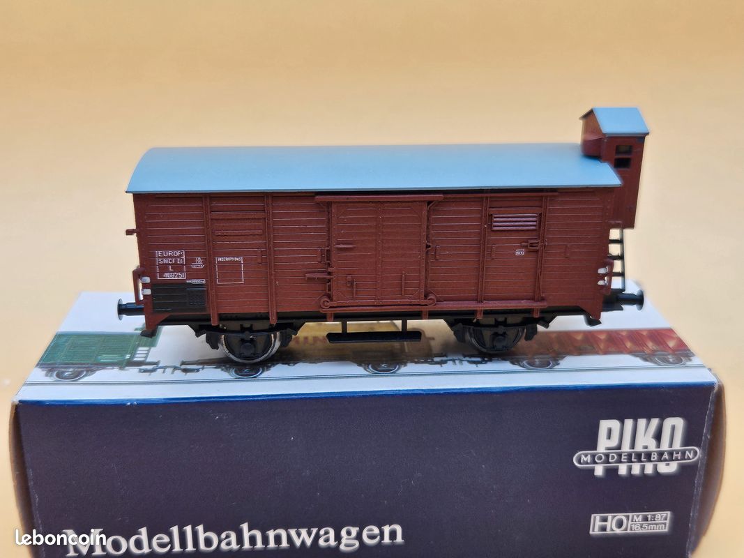 Wagon de mesure, PKP PLK, Ep VI - PIKO 55055 - HO 1/87