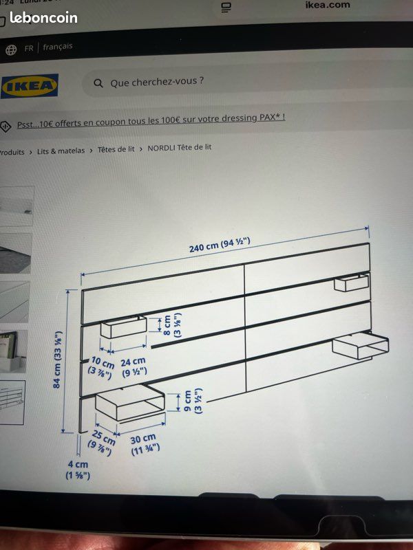 Tête de lit IKEA (image 3)