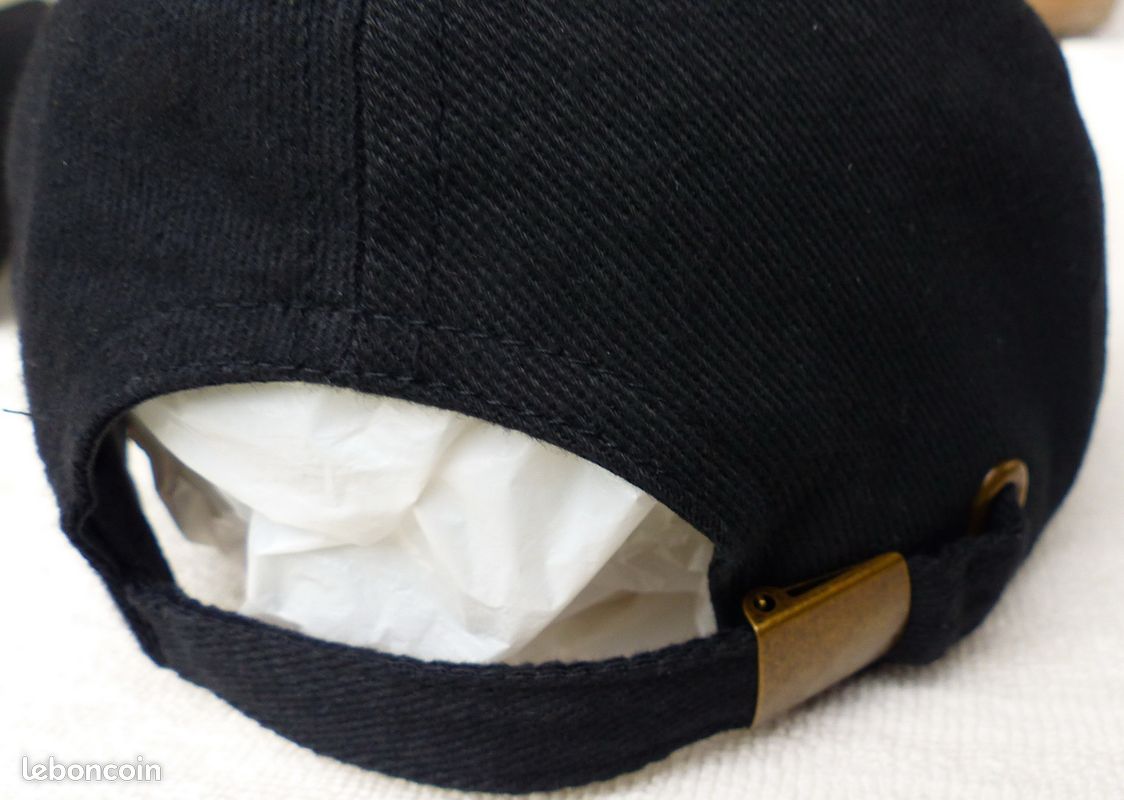 Casquette noire neuve (image 6)