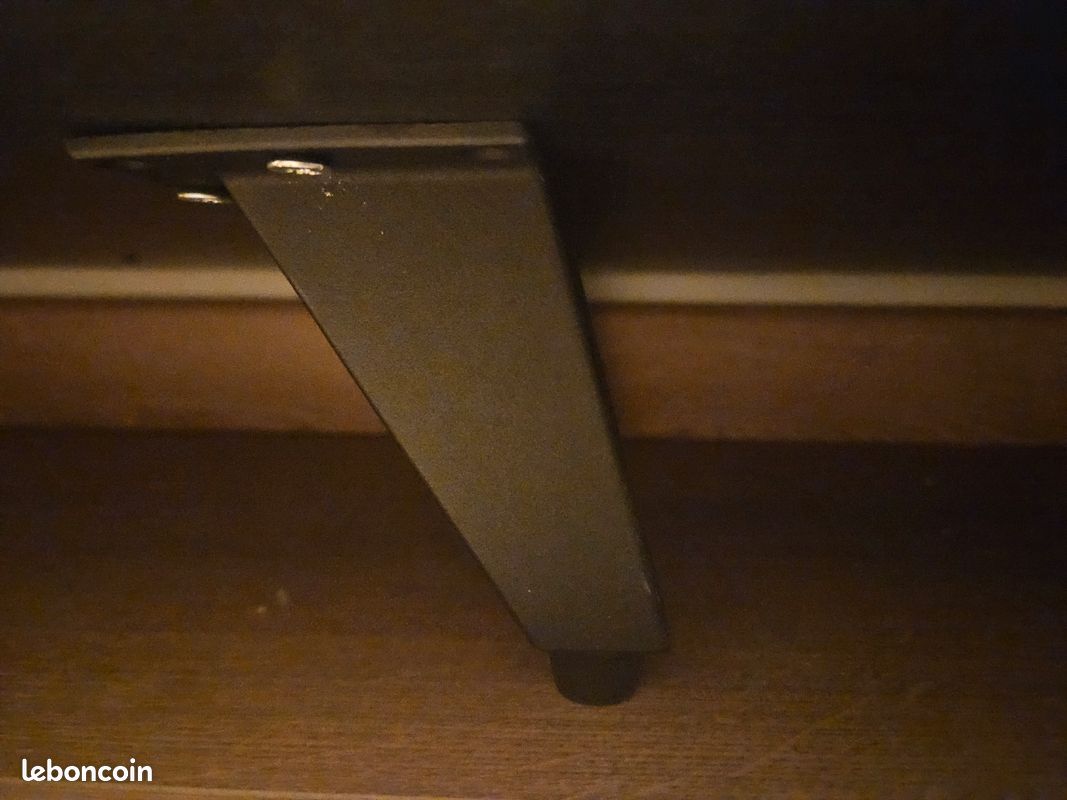 Meuble TV IKEA BESTÅ 180 cm – Noir / effet bois – Très bon état (image 13)