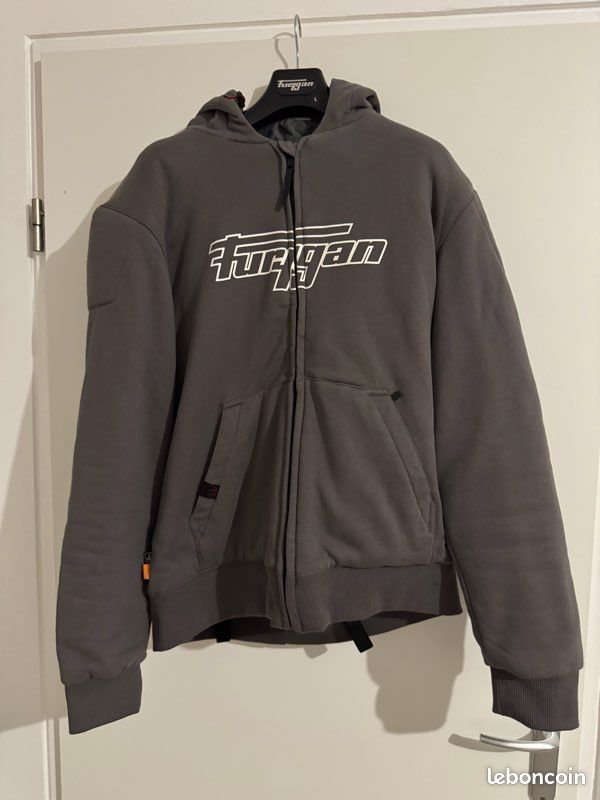 Blouson Furygan LUXIO EVO gris taille L avec dorsale N2 (image 1)