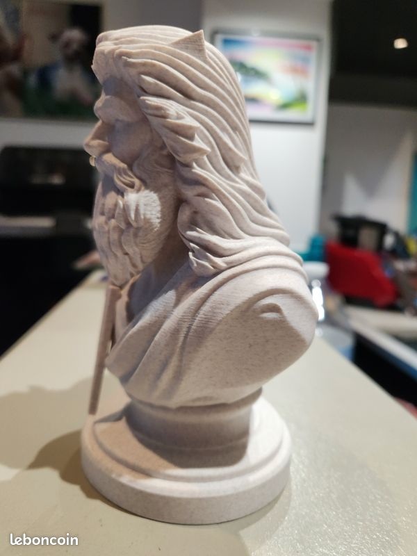 Zeus Buste Dieu Mythologie Grecque décoration (image 2)