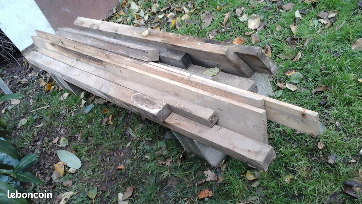 Vielles poutres + qq planches et chevrons (image 1)