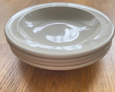 Emile Henry Assiette à Dessert Céramique Noir Fusain 21 Cm - Résistante Et Élégante