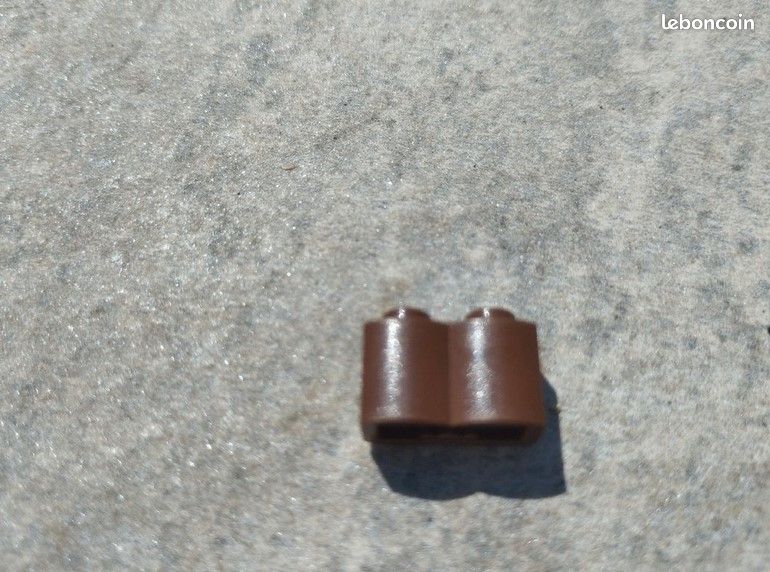 20 pièces lego vrac anciennes couleurs Gray, Dark gray et brown (image 3)