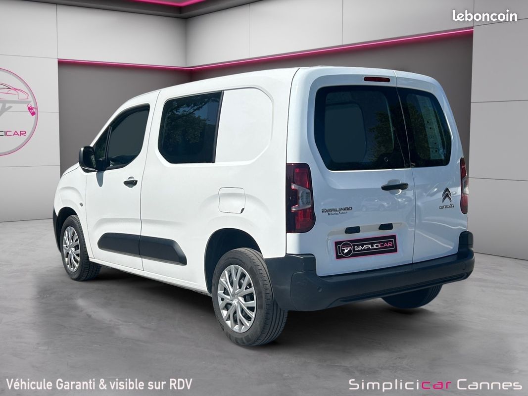 CITROEN BERLINGO III TAILLE M 1000KG BLUEHDI 100 S&S CLUB 3PL 102Ch Garantie 12 mois (image 5)