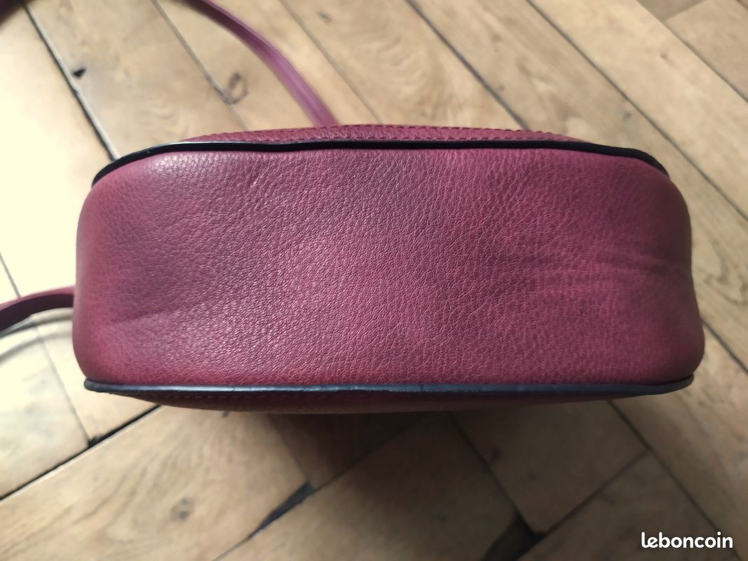 Sac à main bandoulière rouge/grenat (image 11)