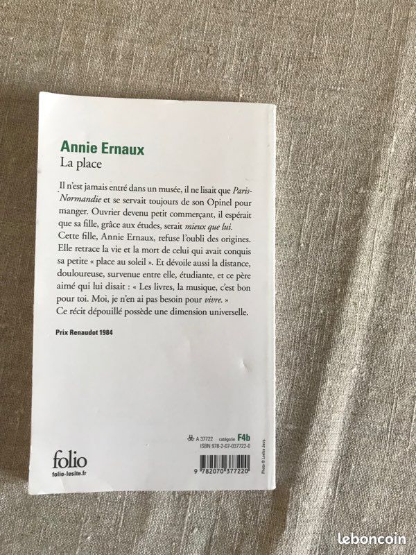 La place de Annie Ernaux (image 3)
