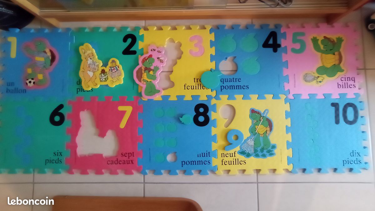 Tapis mes chiffres en mousse (image 2)