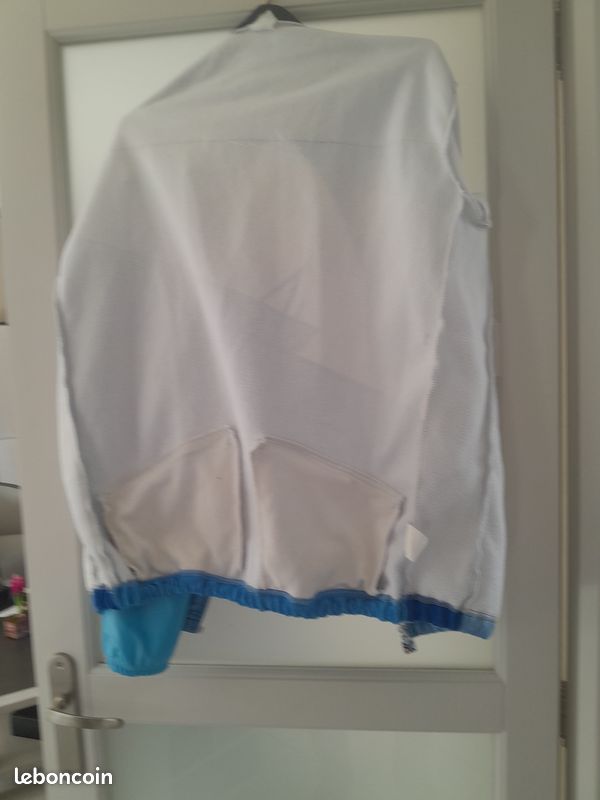 Veste coupe vent doublée pour cycliste (image 2)