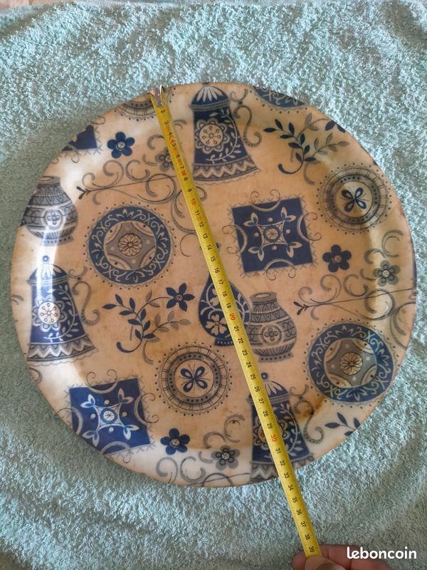 Plateau rond fibre de verre manover (image 2)