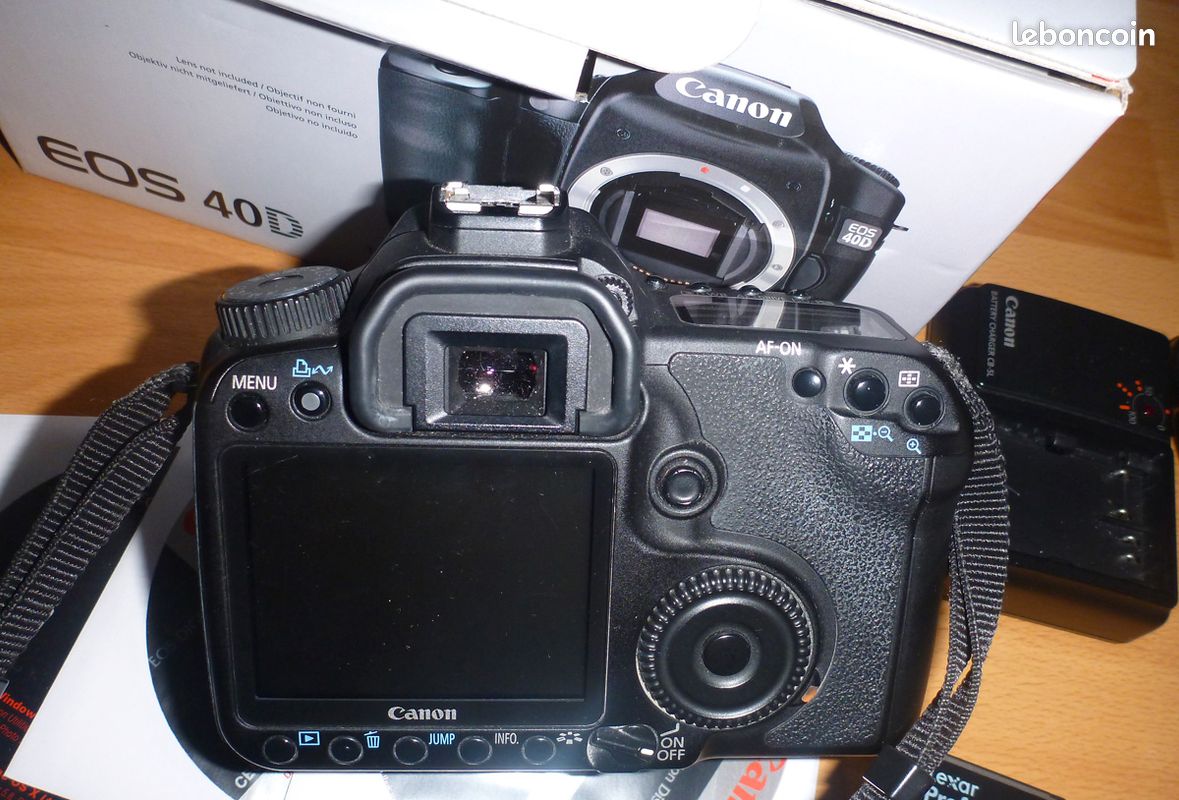 Canon EOS 40D – Boîtier Reflex Numérique 10,1 MP – Occasion