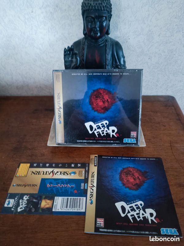 Deep Fear Perfect Guide Book 1998 Sega Saturn SS Survival Horror Aspect