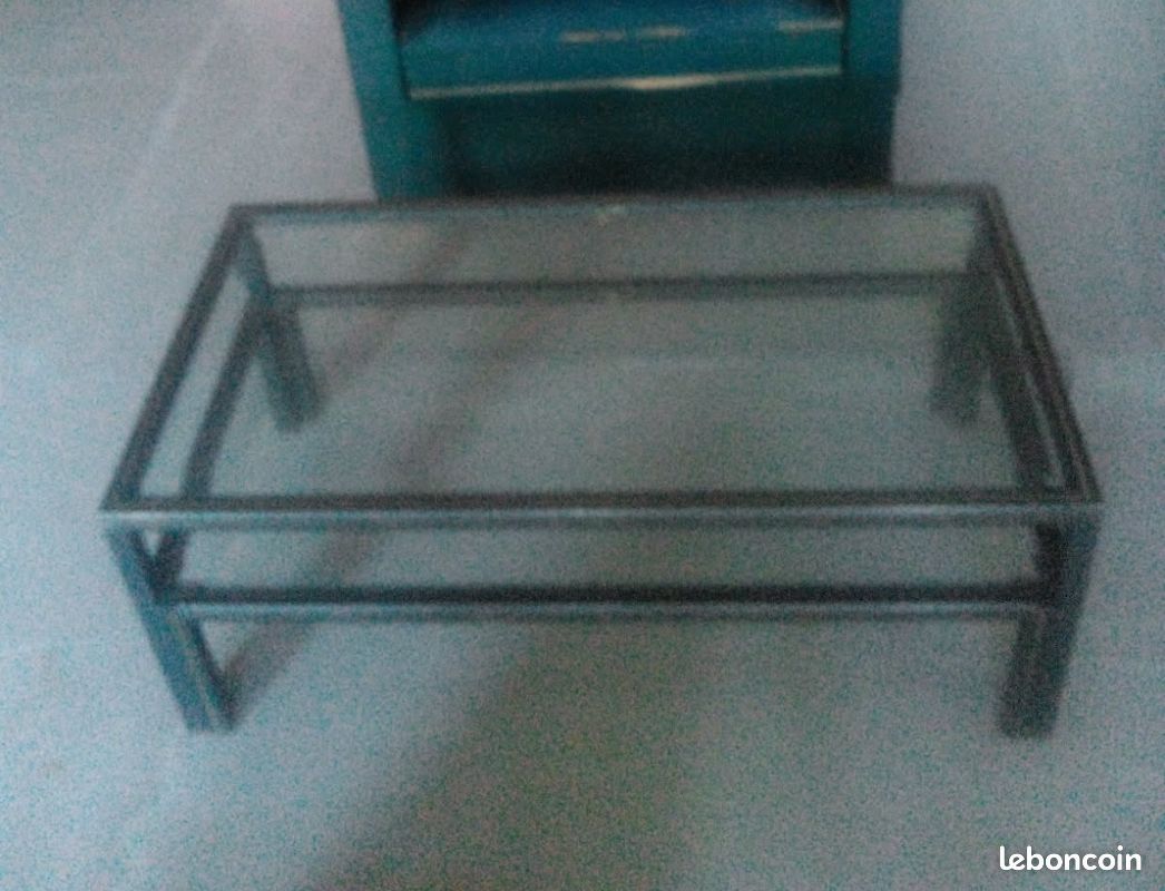 Table basse vintage Pierre VANDEL (image 1)