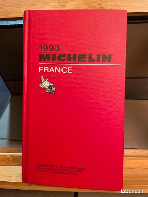 Guide rouge Michelin 1993 (image 1)