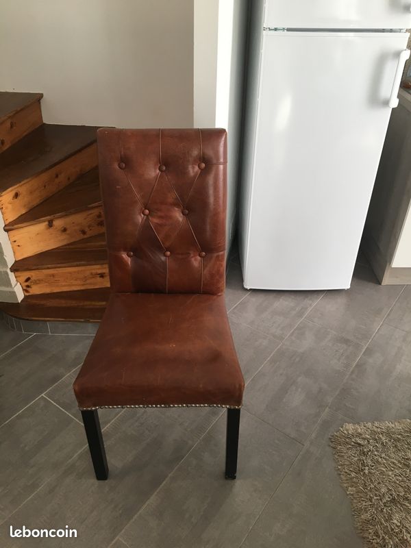 Chaise cuir maison du monde (image 1)