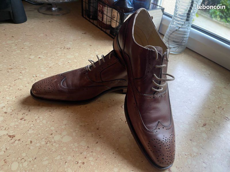Chaussures en cuir OLIVIER STRELLI neuves Chaussures
