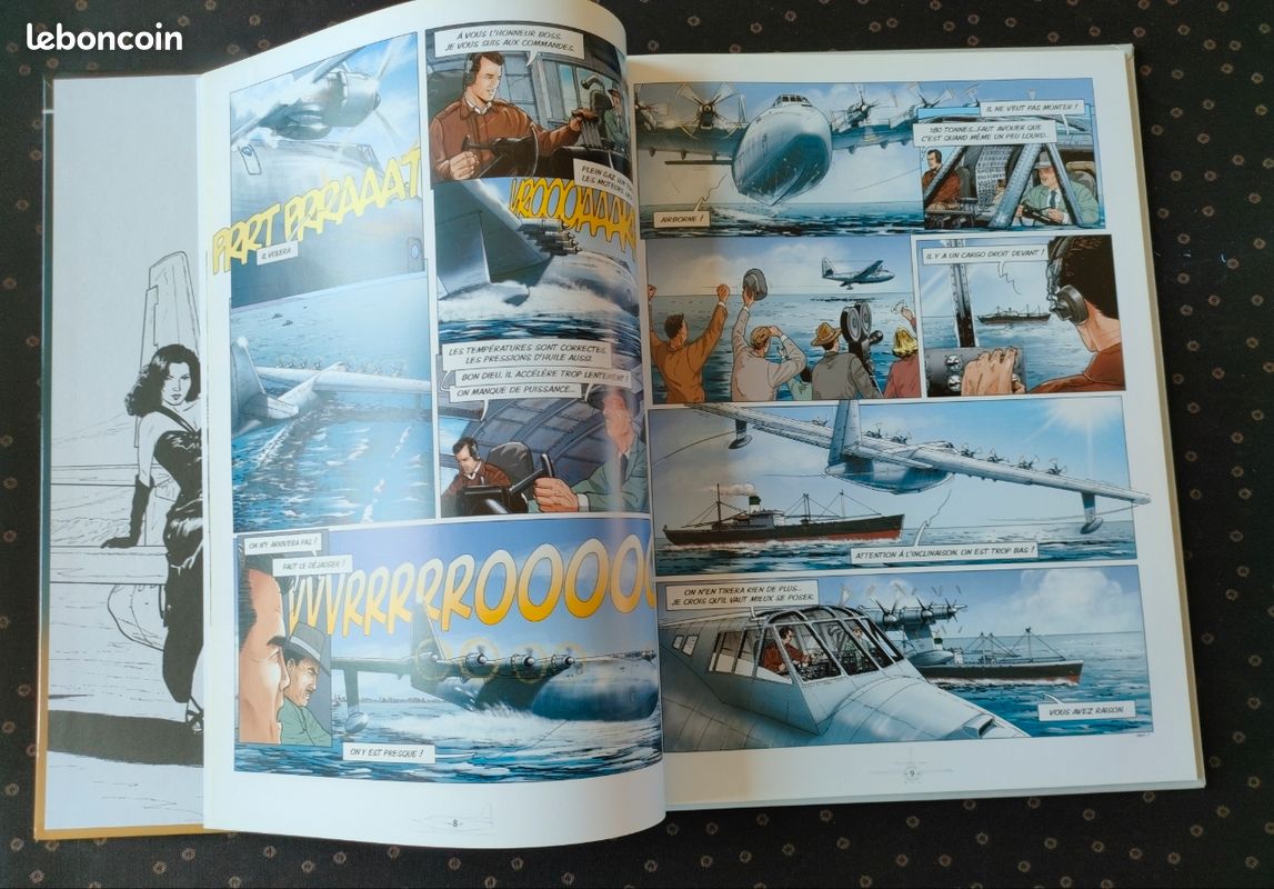 Jack Blues - Airblues 1947 tome 1 - Mathieu Durand et Fred Zumbiehl - première édition (image 9)