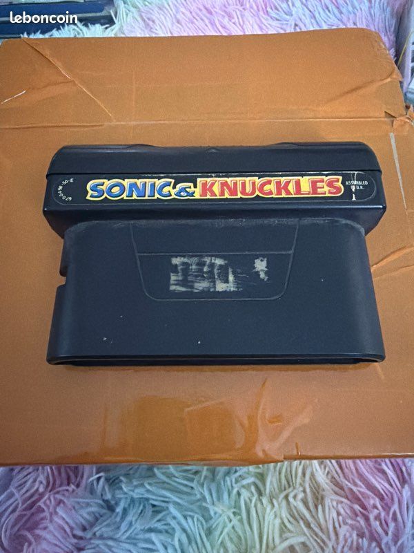 Sonic & Knuckles - 1ère Édition VF (Français) - Complet - Sega Megadrive