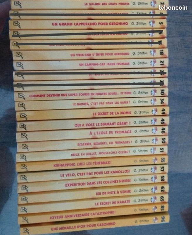 Collection Geronimo stilton (image 2)