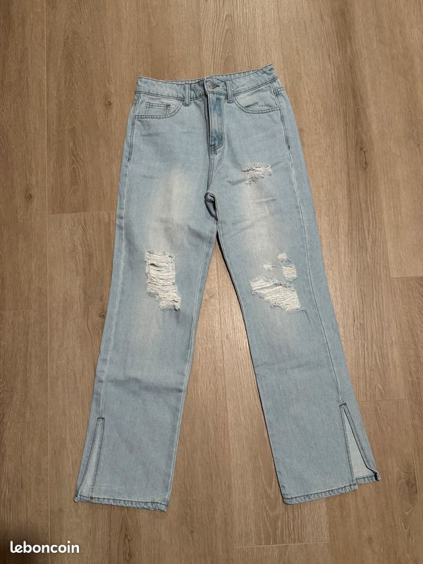 Jeans troués Shein 14 ans Vêtements