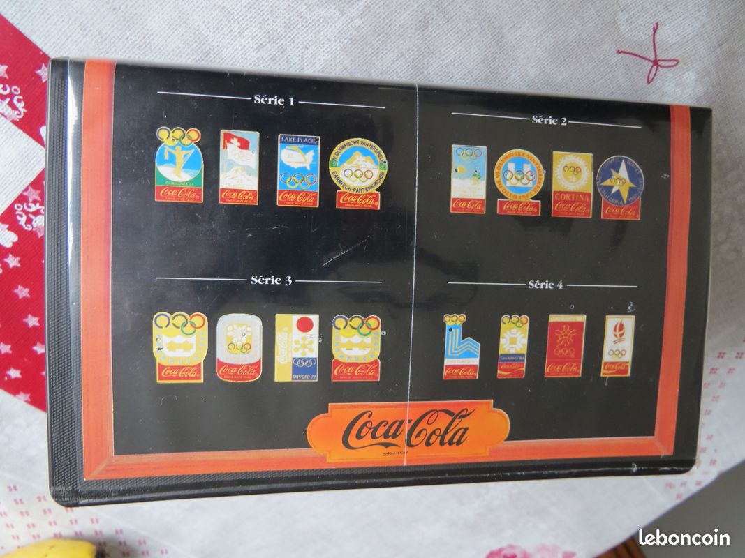 Épingle Coca-Cola Jeux Olympiques USA - Vintage Gymnastique - Excellent état