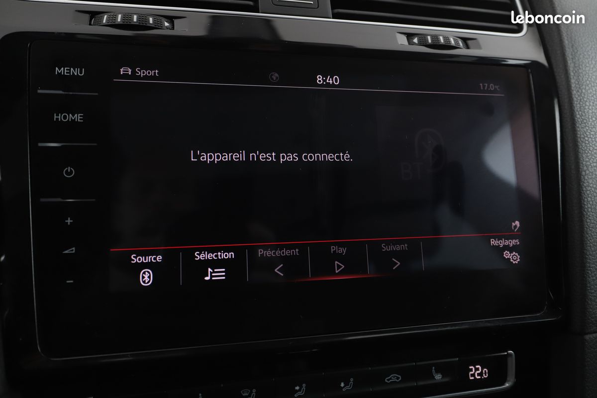 Volkswagen Golf VII 2.0 TSI BlueMotion Tech GTI Performance DSG7 5P 245 ch (image 18)