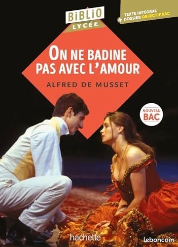 On ne badine pas avec l'amour – Alfred de Musset – Format poche (Biblio Lycée) – Bon état (image 1)