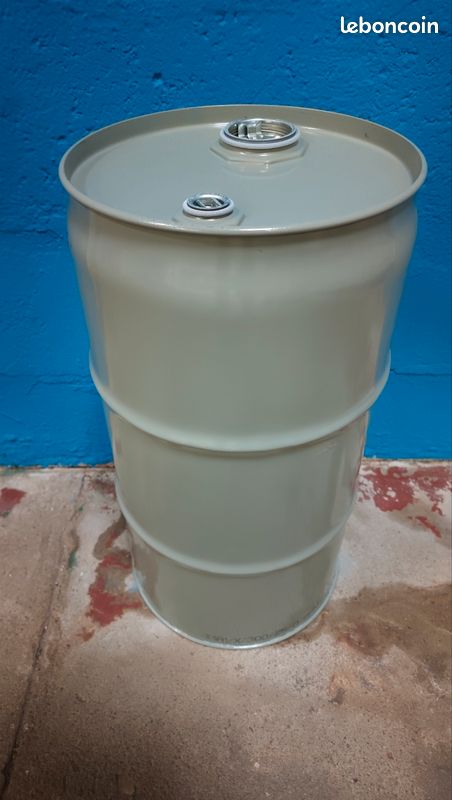 Fût acier 30l – idéal déco / mobilier (image 3)