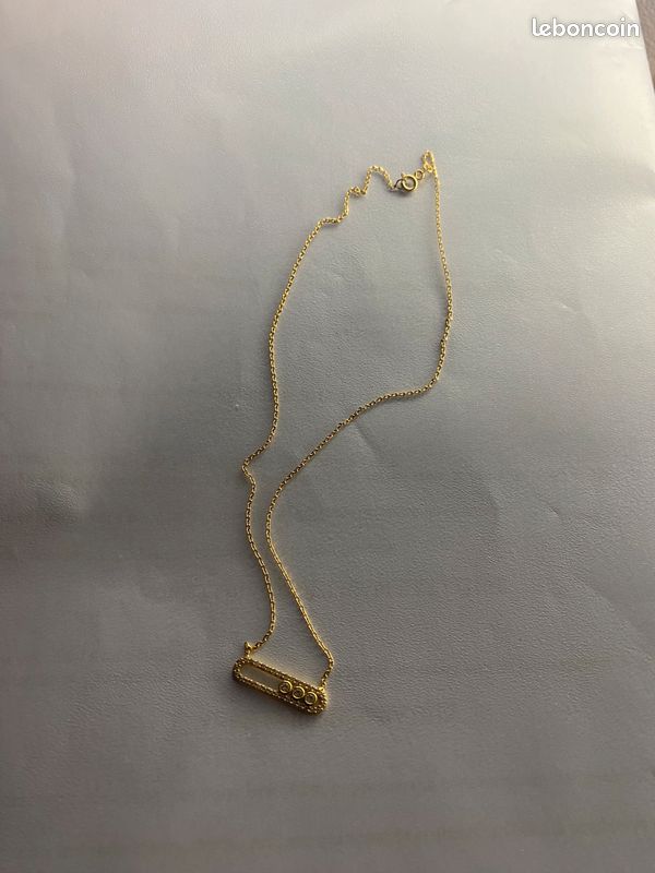 Collier en or jaune 18 carats (image 3)