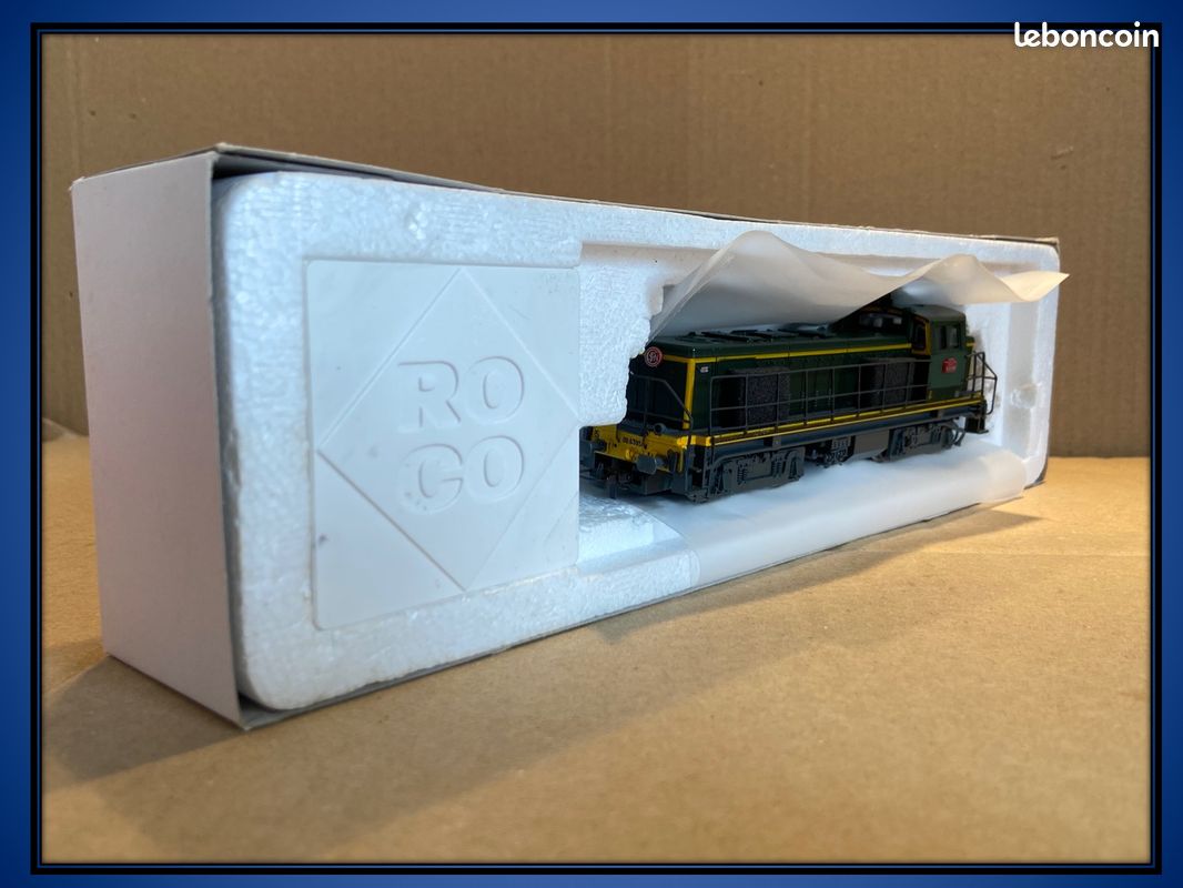 Châssis De Locomotive Roco BB 63998 – HO 1/87, Analogique, Pour Pièces, Occasion