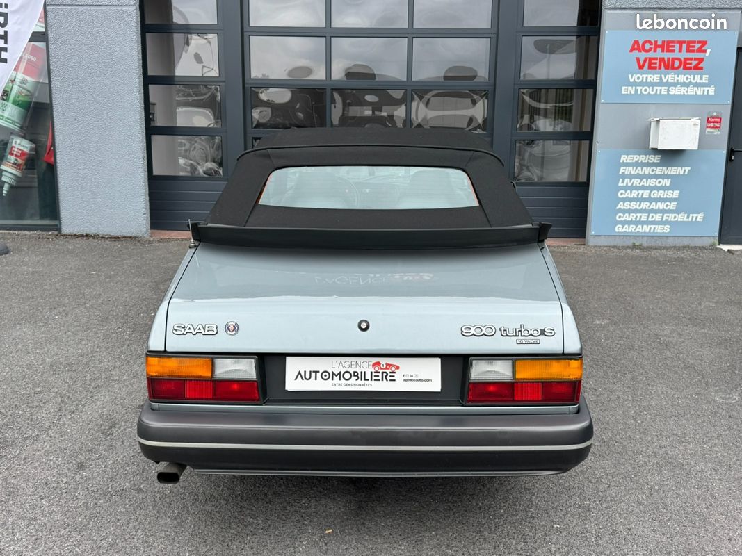 SAAB 900 CABRIOLET TURBO S 16V 185 ch (image 5)