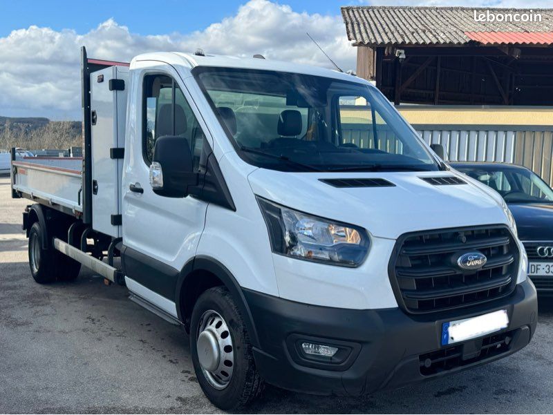 32.491 ht ford transit benne + coffre 2.0 td 170ch rwd 06/2024 faibles kms (image 3)