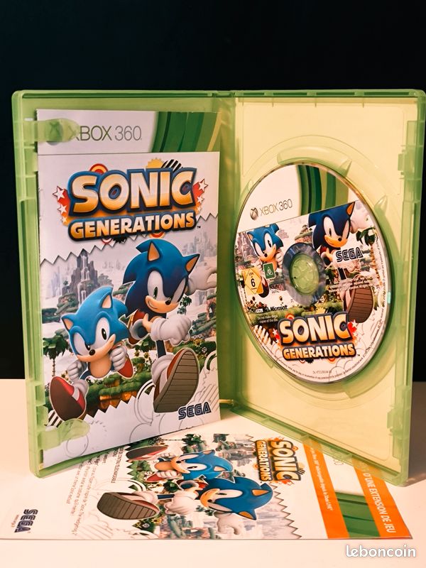 Sonic Generations Xbox 360 - édition 3D lenticulaire - complet - PAL (image 5)
